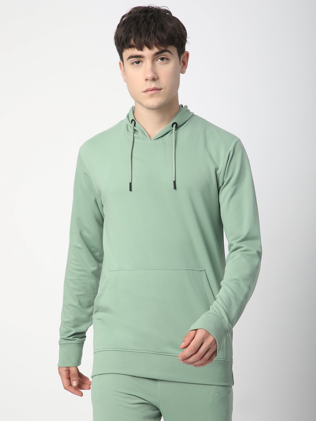 Stitch Hub Pista Loop knit Hoodie - Long Sleeve, Regular Fit