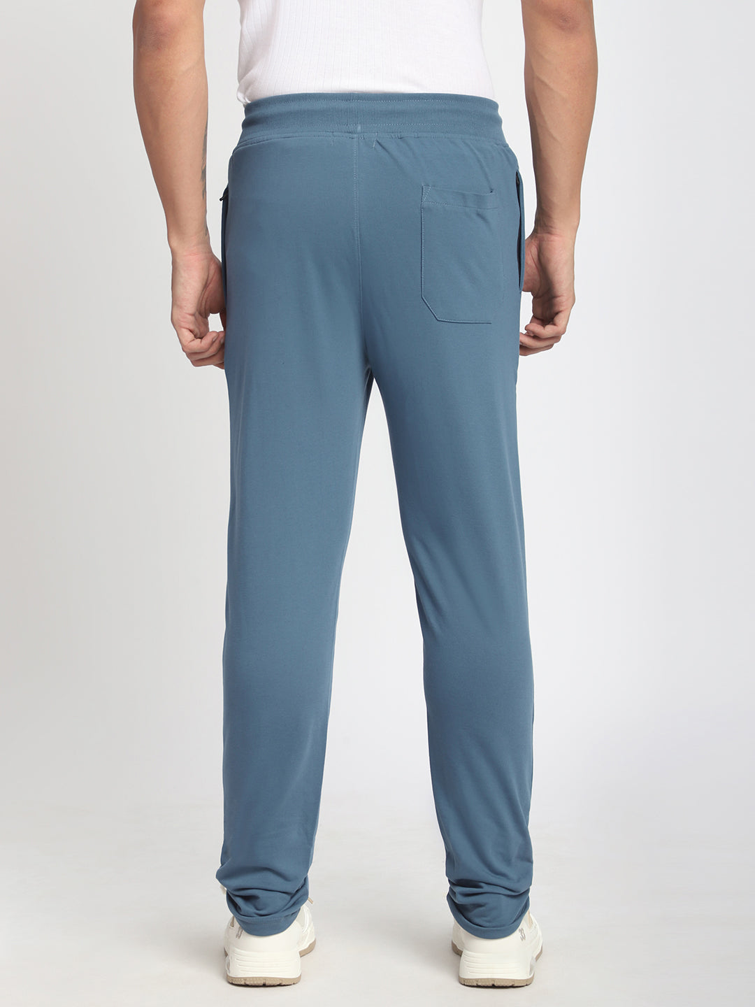 Stitch Hub Denim Loop knit Track Pant for Men