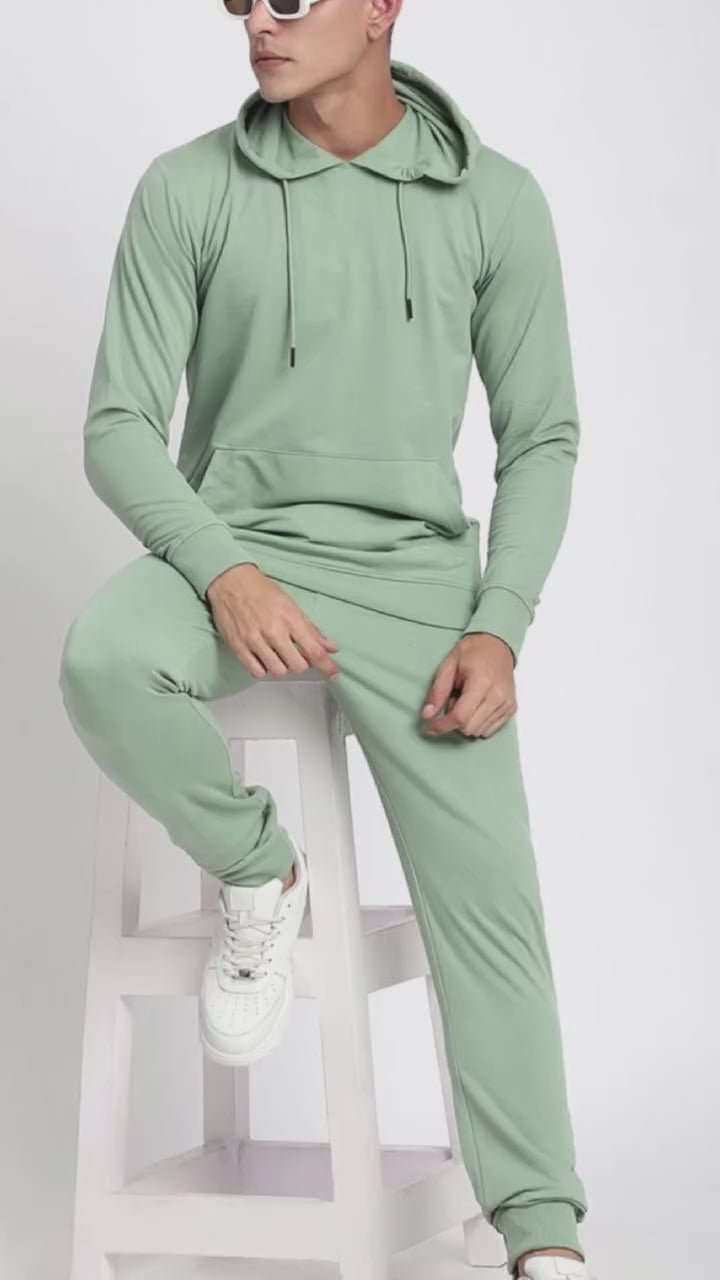Stitch Hub Pista Loop knit Track Pant for Men