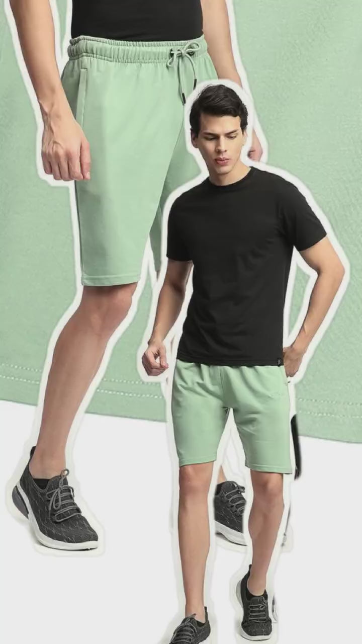 Stitch Hub Pista Loop knit Shorts for Men