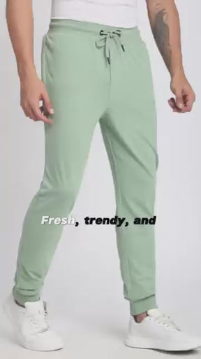 Stitch Hub Pista Loop knit Joggers for Men
